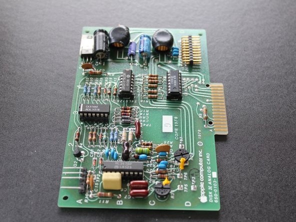 Apple Disk II Floppy Disk Subsystem Teardown and Optical Drive Conversion, View of the remaining part and removed board: step 8, image 2 of 2