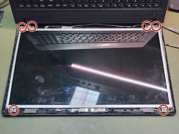 Lenovo IdeaPad G500 screen replacement, The screws: step 4, image 1 of 1
