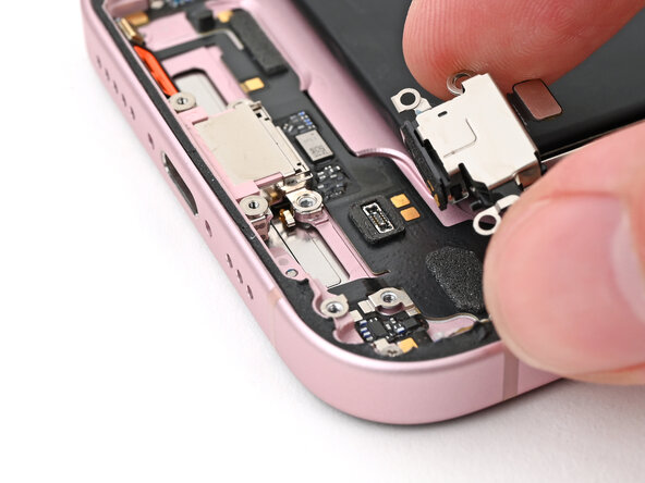 iPhone 15 Microphone Replacement, Install the microphone: passo 41, immagine 1 di 3