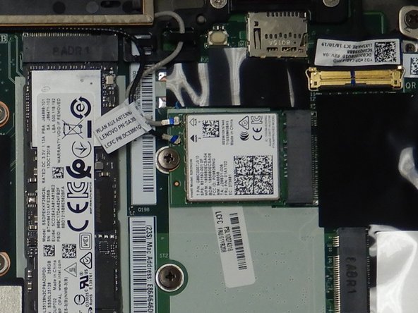 Lenovo ThinkPad X1 Carbon 6th Gen Wi-Fi Card Replacement, Wi-Fi Card: crwdns2935265:05crwdnd2935265:02crwdnd2935265:03crwdne2935265:0