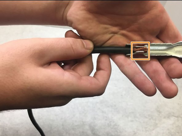 How to Reconnect an Alligator Clamp to a Battery Charging Cable: step 4, image 2 of 3
