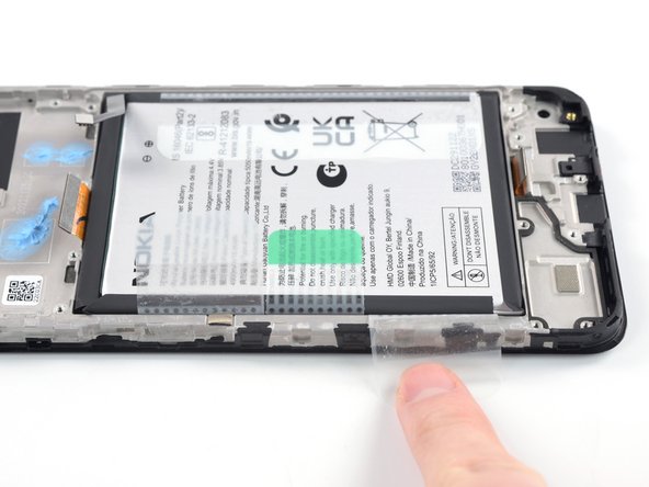 Înlocuirea ansamblului ecranului telefonului Nokia G22 (Românesc), Slăbește urechile bateriei: crwdns2935265:033crwdnd2935265:02crwdnd2935265:02crwdne2935265:0