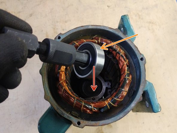 Kinzo 8E116 Motor Bearing Replacement, replace pulley sided bearing: crwdns2935265:09crwdnd2935265:02crwdnd2935265:03crwdne2935265:0