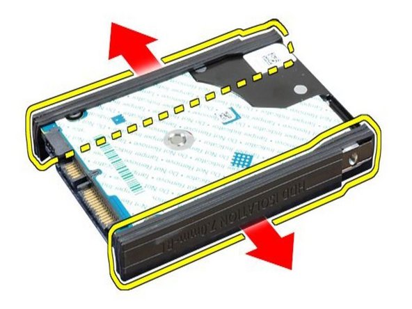 Dell Latitude E6440 Hard Drive Replacement, Remove Hard Drive Caddy: crwdns2935265:05crwdnd2935265:02crwdnd2935265:03crwdne2935265:0