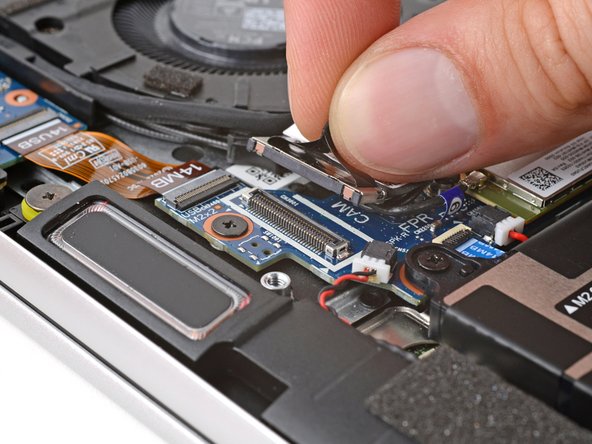 HP EliteBook 845 G9 Display Assembly Replacement, Disconnect the display cable: crwdns2935265:08crwdnd2935265:03crwdnd2935265:03crwdne2935265:0