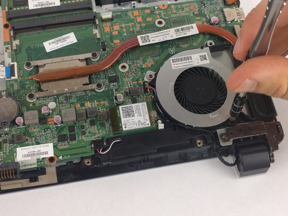 HP Pavilion 15-ab243cl Cooling Fan Replacement, Cooling Fan: crwdns2935265:09crwdnd2935265:03crwdnd2935265:03crwdne2935265:0