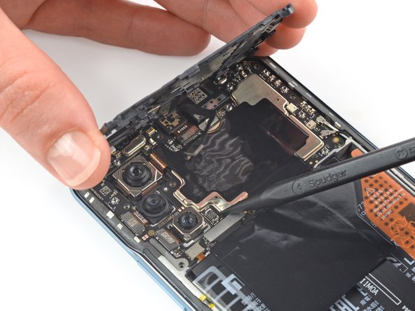 Poco F3 Battery Replacement, Disconnect the motherboard cover: crwdns2935265:011crwdnd2935265:02crwdnd2935265:02crwdne2935265:0