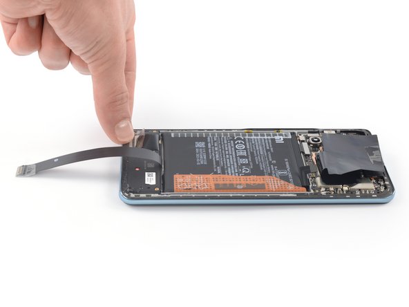 Poco F3 Battery Replacement, Reposition the interconnect cable: crwdns2935265:014crwdnd2935265:03crwdnd2935265:03crwdne2935265:0