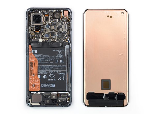 Mi 11 Screen Replacement, Remove the screen: crwdns2935265:026crwdnd2935265:03crwdnd2935265:03crwdne2935265:0