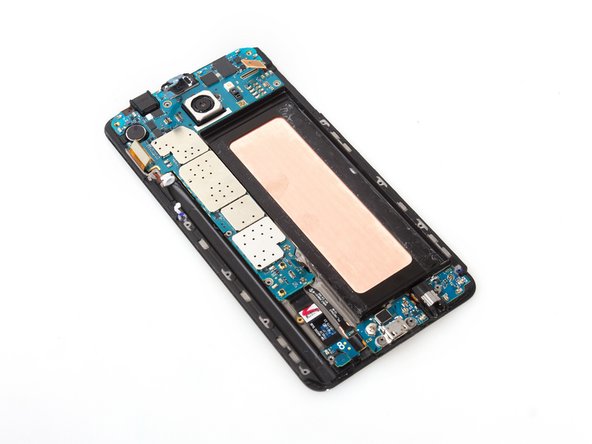 Samsung Galaxy Note5 rear camera & front camera & earpiece Replacement: step 7, image 3 of 3