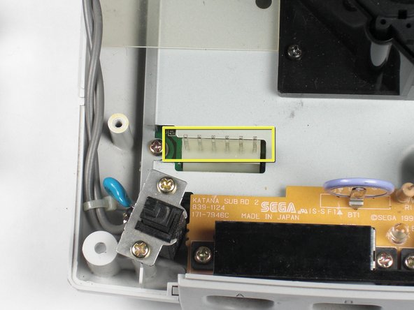 Replacing Sega Dreamcast Power Block (Power Supply): crwdns2935265:07crwdnd2935265:02crwdnd2935265:02crwdne2935265:0