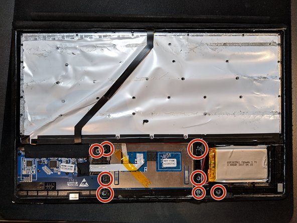 EVE V Keyboard Disassembly, The bottom plate - 2nd part: step 4, image 2 of 3