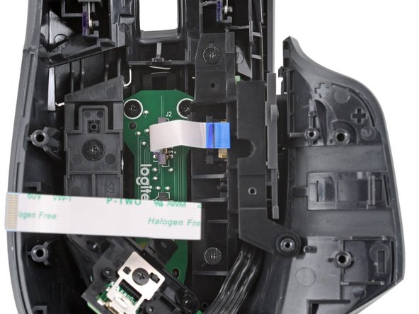 Logitech MX Master 3S Top Shell Replacement, Remove the horizontal scroll wheel assembly screws: шаг 15, изображение 2 из 2