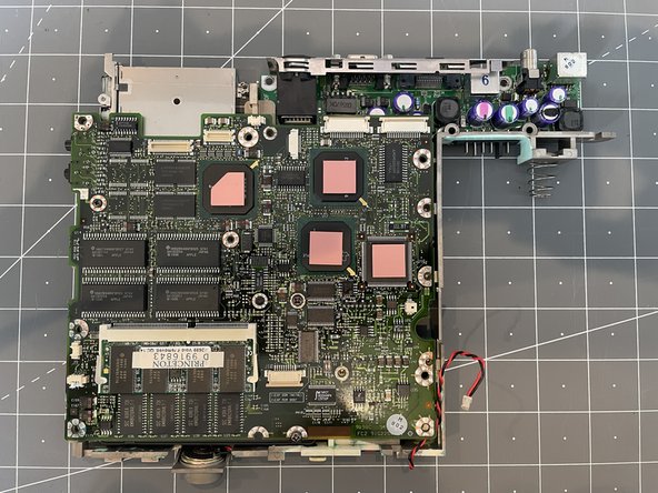 PowerBook 2400c Disassembly, Re-seating the system board: passo 15, immagine 2 di 3