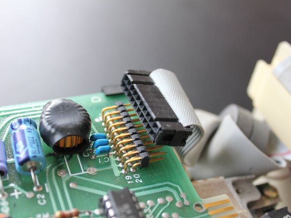 Apple Disk II Floppy Disk Subsystem Teardown and Optical Drive Conversion, Disconnect cables: step 6, image 3 of 3