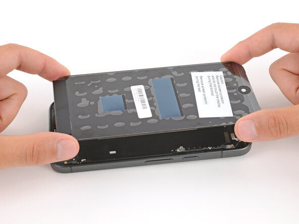 Google Pixel 10 Screen Replacement, Install the new screen: crwdns2935265:033crwdnd2935265:01crwdnd2935265:03crwdne2935265:0