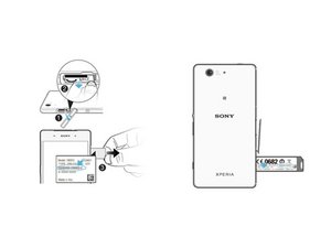 bei einem sony xperia z2 das modell die serial identification number und imei finden ifixit reparaturanleitung