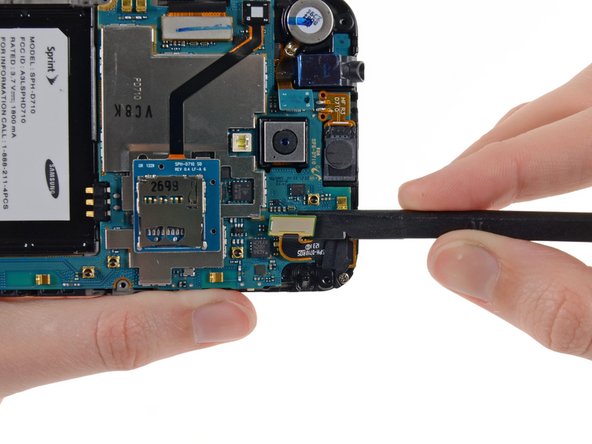 Samsung Epic 4G Touch Front Facing Camera/Earpiece Speaker Assembly Replacement, Motherboard Assembly: crwdns2935265:015crwdnd2935265:02crwdnd2935265:02crwdne2935265:0