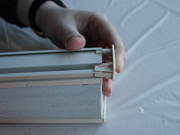 Push the end caps back into place.