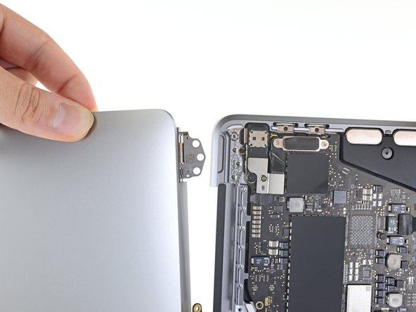 MacBook Pro 13" 2022 (M2) Display Assembly Replacement, Remove the display assembly: crwdns2935265:030crwdnd2935265:03crwdnd2935265:03crwdne2935265:0