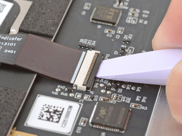 Framework Laptop 12 Touchpad Replacement, Disconnect the touchpad: 7 단계, 이미지 3개 중 2개