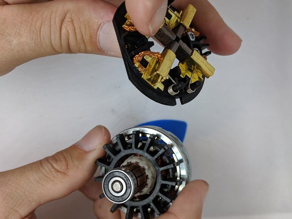 Milwaukee Hex Impact Driver 2656-20 Brush Block Assembly Replacement: step 6, image 2 of 2