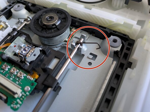 Panasonic DP-UB150-K Laser Replacement, Unclip rails: crwdns2935265:08crwdnd2935265:02crwdnd2935265:03crwdne2935265:0