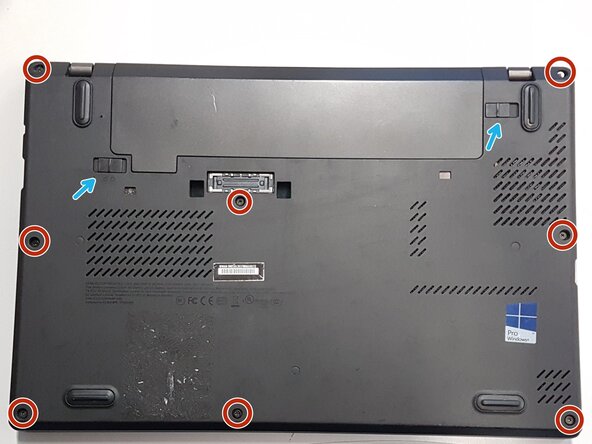Lenovo ThinkPad X250 HDD/SSD Replacement, Remove the back cover.: step 1, image 1 of 3