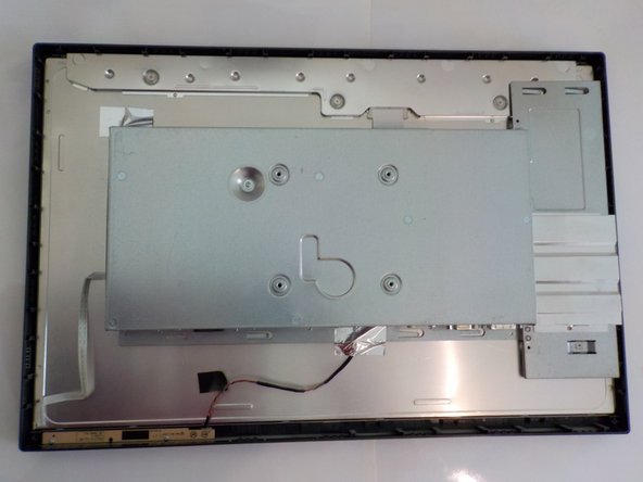 ThinkVision LT2452p Front panel button caps Fix, Removing the back panel: crwdns2935265:04crwdnd2935265:02crwdnd2935265:02crwdne2935265:0