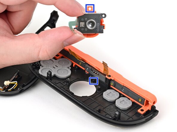 Joy-Con 2 (Right) Joystick Replacement, Install the joystick: crwdns2935265:029crwdnd2935265:01crwdnd2935265:02crwdne2935265:0