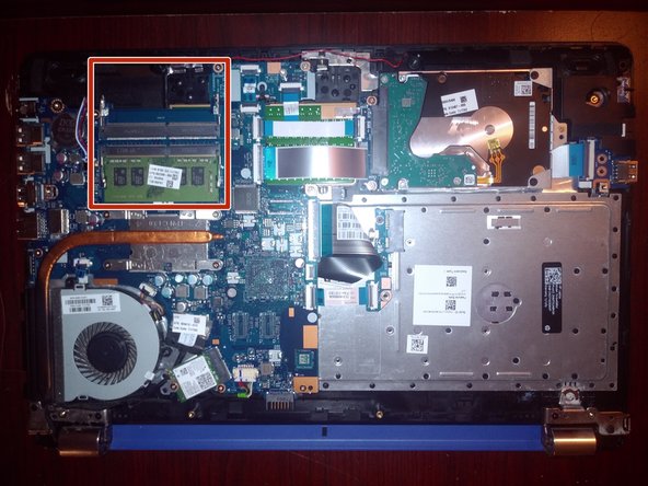 HP 15-bw00xx Guide., Memory.: step 4, image 2 of 3