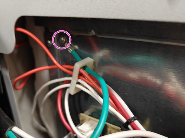 June Oven Overheating Screen Fix, Remove wires connected to power cable.: step 4, image 3 of 3