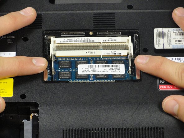 Sony VAIO VPC-EB33FM Fan Replacement: step 12, image 3 of 3