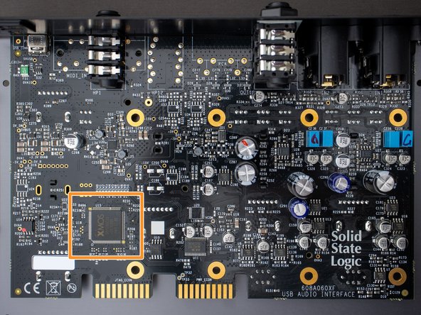 Solid State Logic SSL 2 Teardown, Find the Microcontroller: crwdns2935265:08crwdnd2935265:02crwdnd2935265:02crwdne2935265:0