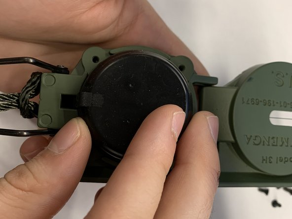 How to Repair a Lensatic Compass: step 3, image 2 of 3
