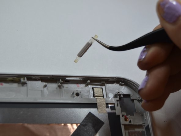 Toshiba Encore 2 WT10-A Power Button Replacement, Power Button: crwdns2935265:011crwdnd2935265:03crwdnd2935265:03crwdne2935265:0