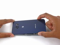 Samsung Galaxy S6 Edge Rear Glass Adhesive Replacement