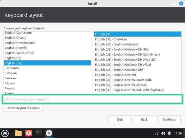 How to Install Linux Mint on a Windows PC, Configure the installer: шаг 7, изображение 3 из 3