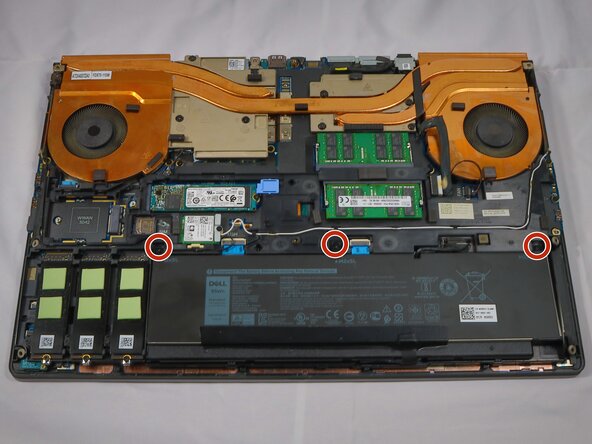 Dell Precision 7750 GPU Replacement: step 3, image 1 of 2