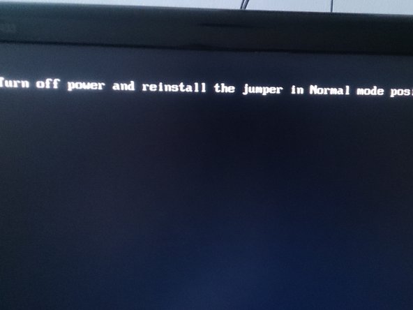 How to boot Intel Desktop Board D945PSN in Maintenance Mode: crwdns2935265:03crwdnd2935265:02crwdnd2935265:02crwdne2935265:0