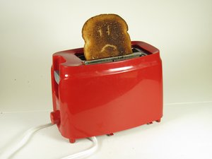 Glass-Sided Toaster: Watch it Burn