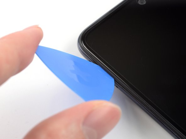 Xiaomi Redmi Note 10S Battery Replacement, Insert an opening pick: crwdns2935265:015crwdnd2935265:02crwdnd2935265:02crwdne2935265:0