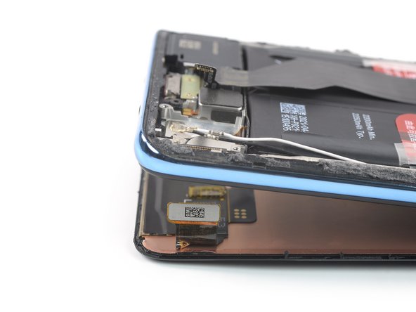 OnePlus 9 5G Screen Replacement, Free the display cable: step 41, image 2 of 2