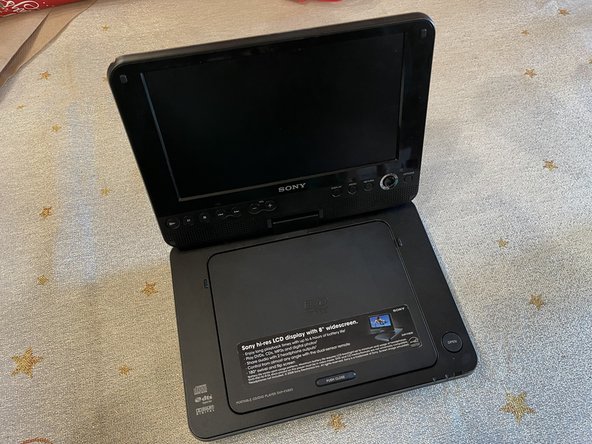 Sony DVP-FX820 Full Teardown, Overview: crwdns2935265:01crwdnd2935265:02crwdnd2935265:02crwdne2935265:0