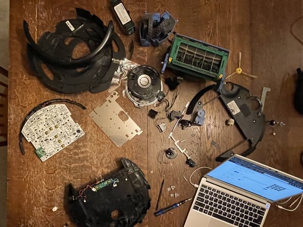 iRobot Roomba 581 Teardown, End: crwdns2935265:019crwdnd2935265:01crwdnd2935265:01crwdne2935265:0