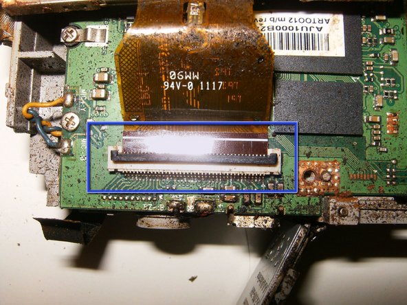 Kodak EasyShare C1505 LCD screen replacement: step 7, image 2 of 3