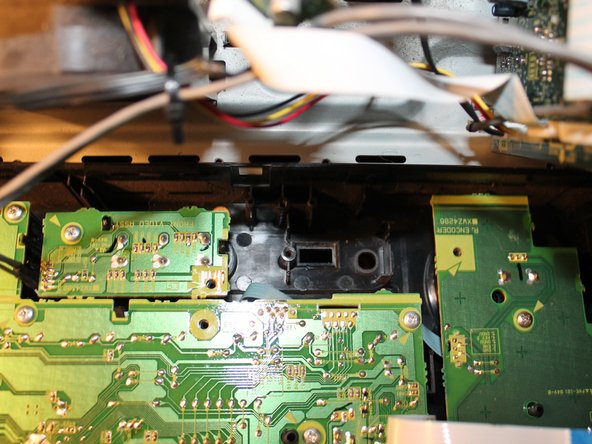 Volume Control Potentiometer Cleaning, Remove the support bracket/iPod Direct board: crwdns2935265:010crwdnd2935265:03crwdnd2935265:03crwdne2935265:0