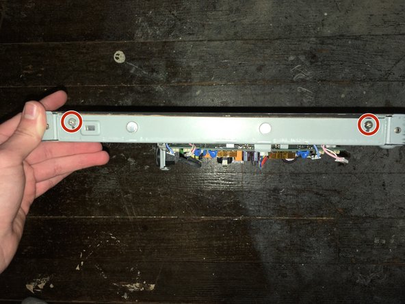 Mitsubishi Diamondpoint NXM76LCD  Display  Replacement, Remove the four screws: crwdns2935265:011crwdnd2935265:02crwdnd2935265:02crwdne2935265:0