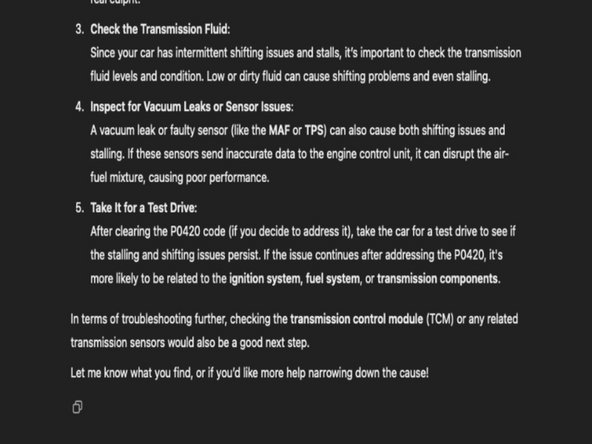How to effectively use AI prompting in Answers, Part 1: Bad candidate: stap 2, afbeelding 3 van 3