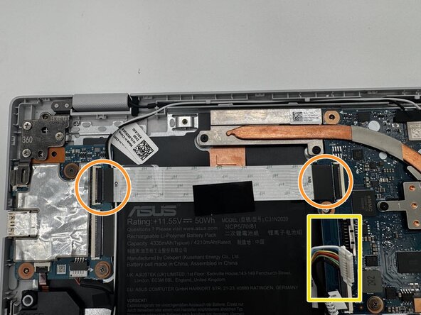 Asus Chromebook Flip CX1400FKA-AS88F Speaker Replacement, Battery: crwdns2935265:03crwdnd2935265:01crwdnd2935265:01crwdne2935265:0